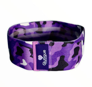Glute Band Heavy Purple Camouflage